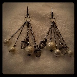 Long dangles with glass beads